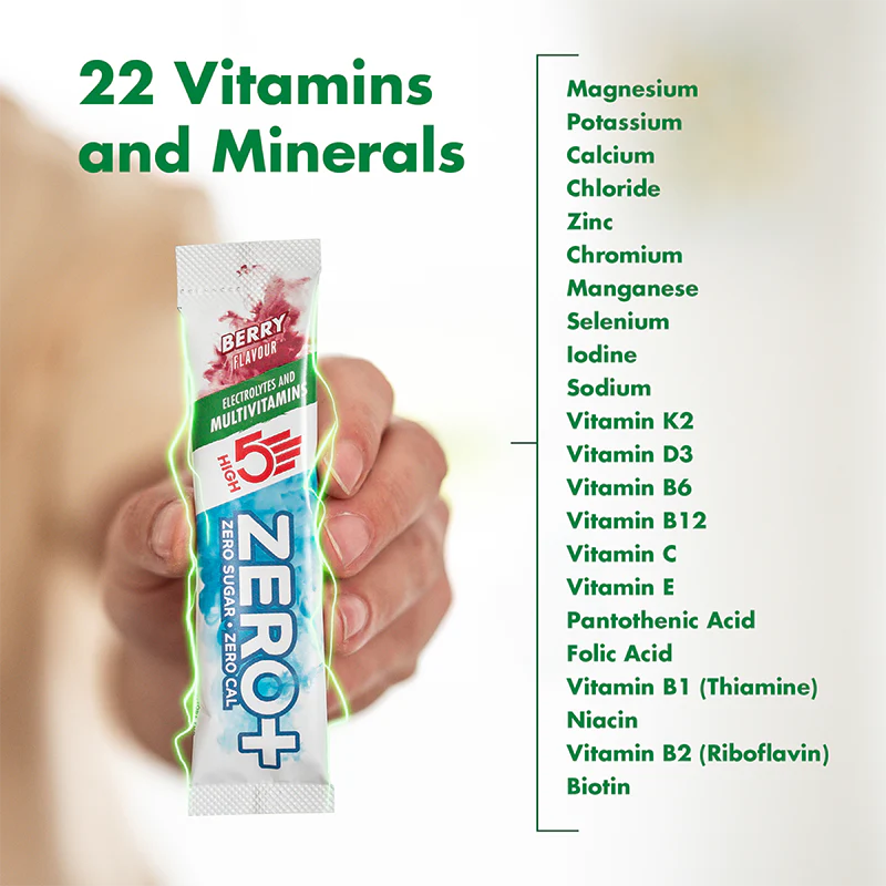 High 5 ZERO+ MULTIVITAMINS 7 g - PRÍCHUŤ: lesné plody