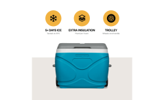 PINNACLE Prudence Roller Cooler 66 l