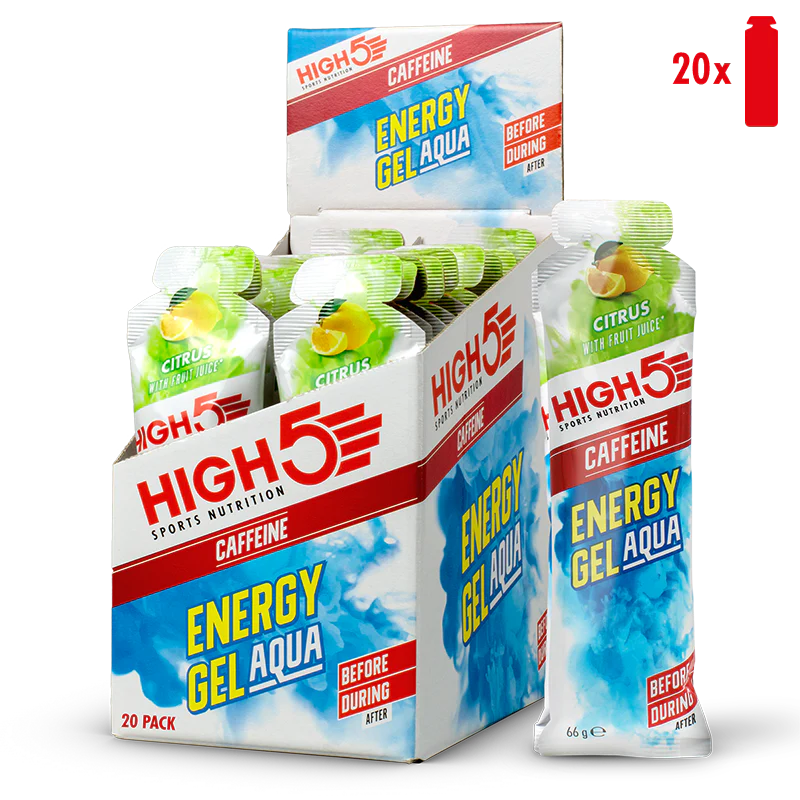High 5 ENERGY GEL AQUA CAFFEINE 66 g