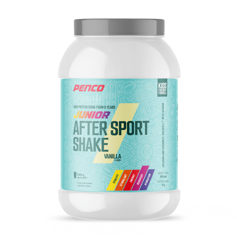 Penco JUNIOR AFTER SPORT SHAKE 1500 g - PRÍCHUŤ: malina