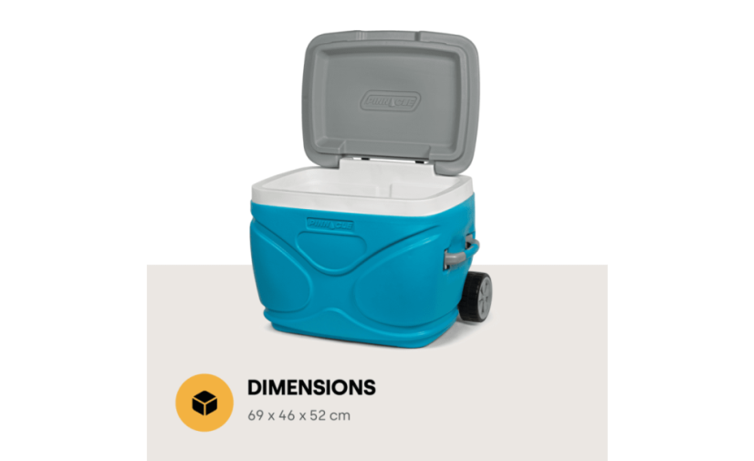 PINNACLE Prudence Roller Cooler 66 l