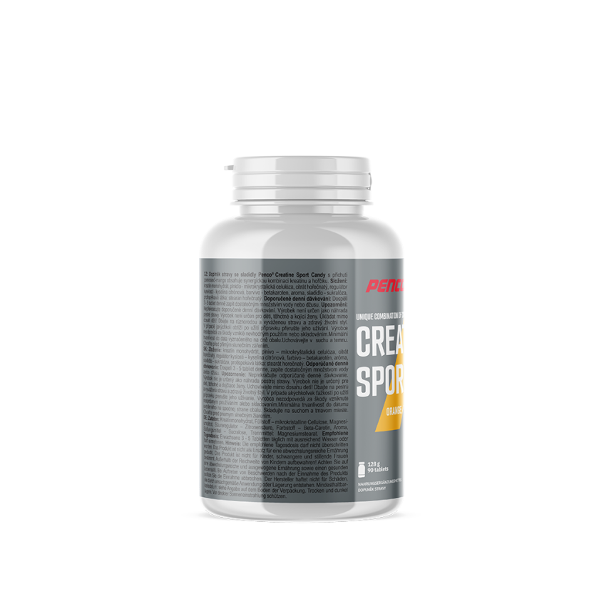 Penco CREATINE SPORT CANDY 90 tbl pomaranč&mango