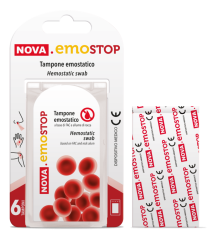 Sixtus Italia NOVA.EMOSTOP hemostatické tampóny 6 ks