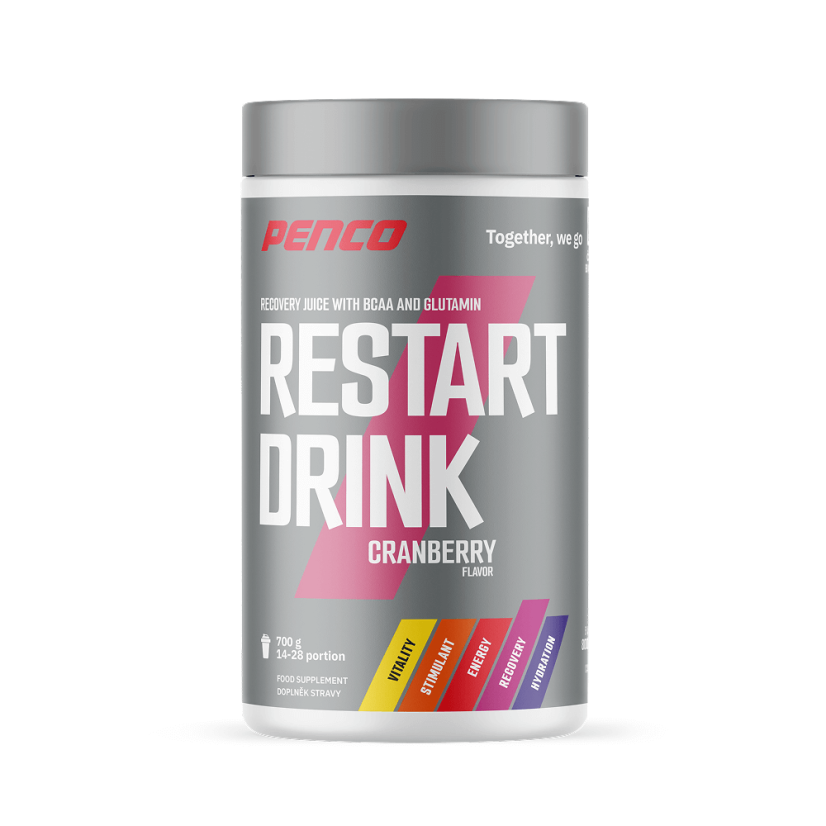 Penco RESTART DRINK 700 g - PRÍCHUŤ: brusnica