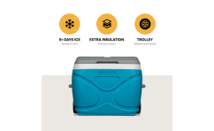 PINNACLE Prudence Roller Cooler 66 l
