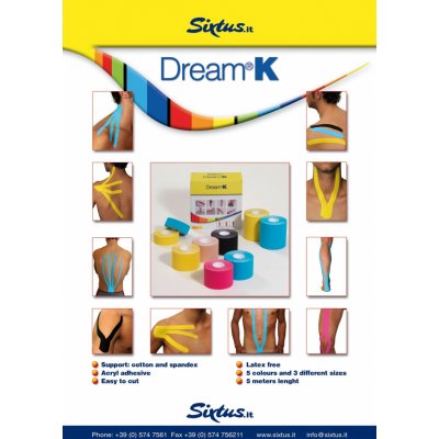 Sixtus Italia DREAM K 5,0 cm x 5 m