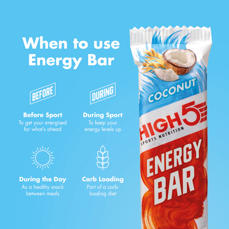 High 5 ENERGY BAR 55 g - PRÍCHUŤ: karamel
