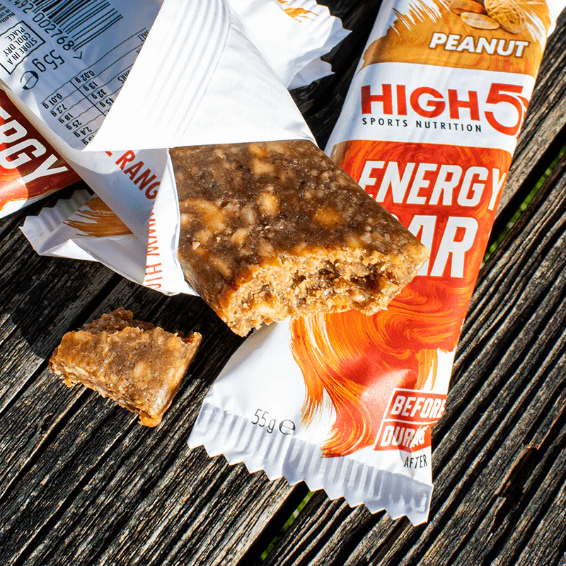 High 5 ENERGY BAR 55 g - PRÍCHUŤ: karamel