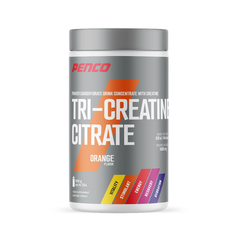 Penco TRICREATINE CITRATE 500 g - PRÍCHUŤ: pomaranč