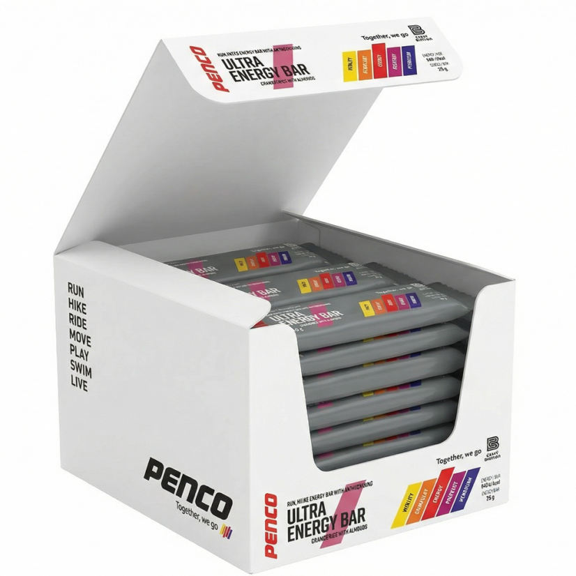 Penco ULTRA ENERGY BAR 40 g - PRÍCHUŤ: brusnica