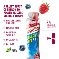 High 5 ENERGY GEL AQUA 66 g