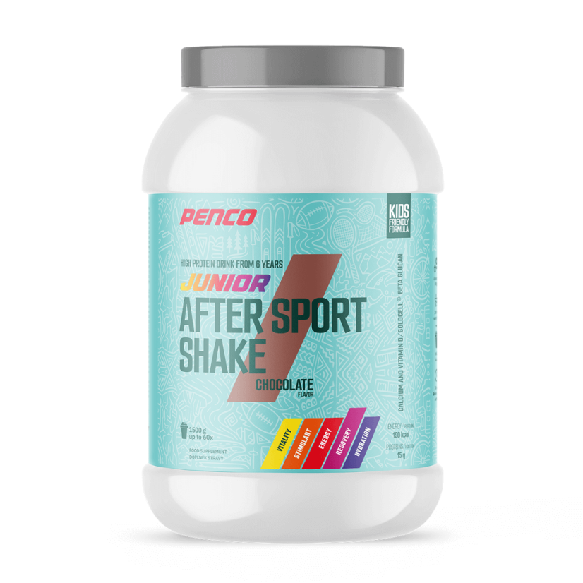 Penco JUNIOR AFTER SPORT SHAKE 1500 g - PRÍCHUŤ: malina
