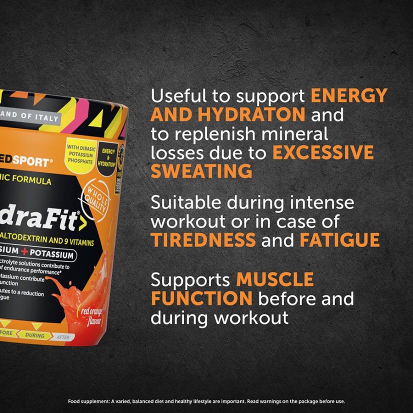 NamedSport HYDRAFIT 400 g + fľaša Elite - GRÁTIS