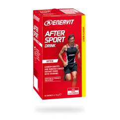 Enervit AFTER SPORT DRINK 10 x 15 g citrón