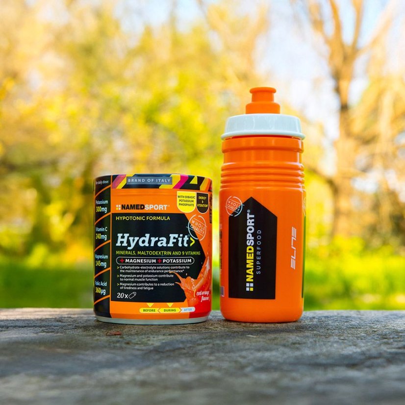 NamedSport HYDRAFIT 400 g + fľaša Elite - GRÁTIS