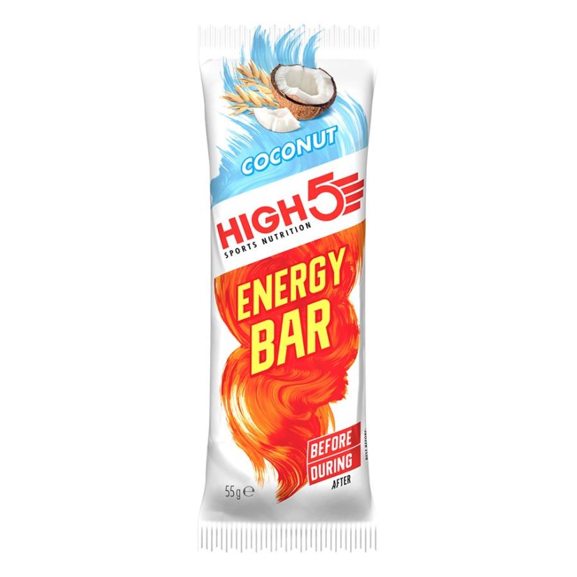 High 5 ENERGY BAR 55 g - PRÍCHUŤ: karamel